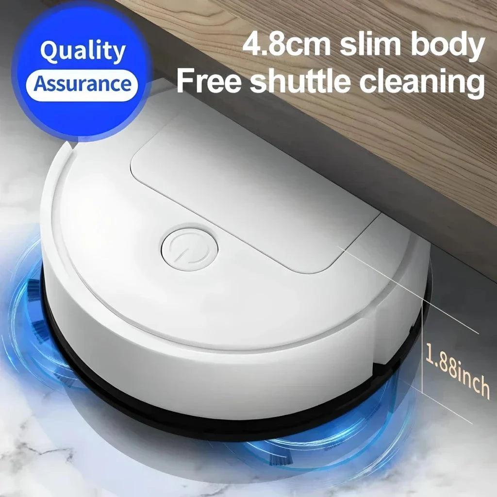 Automatic Sweeping Robot Suction Sweeper - An intelligent 3-in-1 robotic vacuum cleaner for effortless floor cleaning