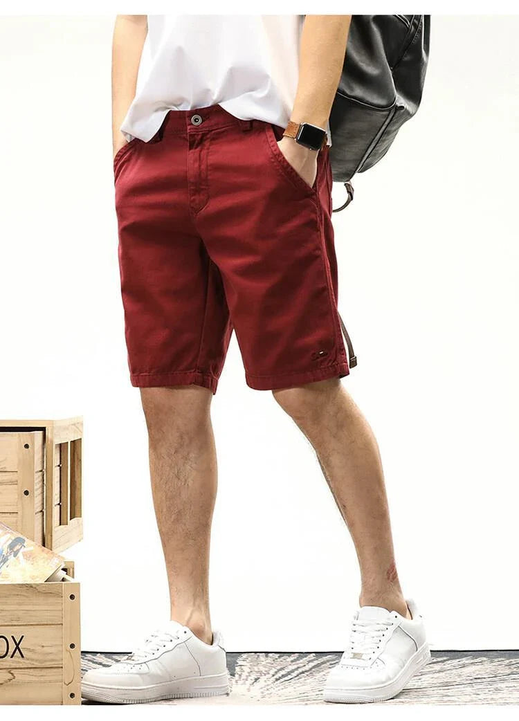 Premium casual trousers for British gentlemen, crafted with mink fabric and medium elastic waistband for comfort and style