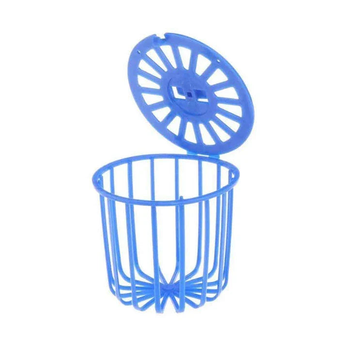 Premium Bird Feeder with Stylish Cage Design - Durable Plastic Construction, Compact Size, Attracts Garden Birds