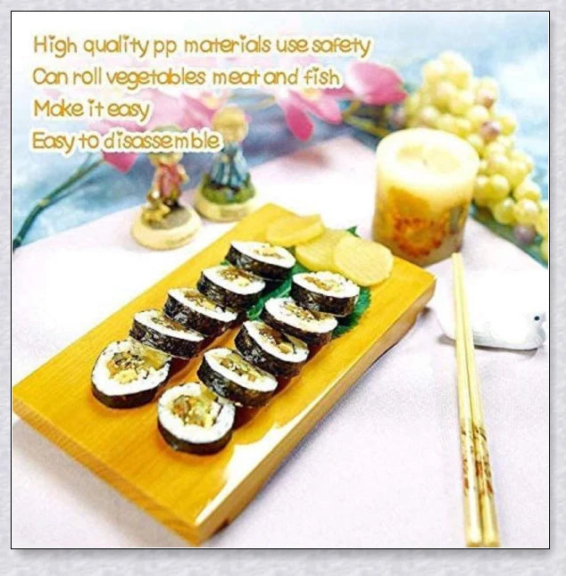 Portable DIY Kitchen Sushi Roll Maker - Compact and easy-to-use device for making delicious homemade sushi