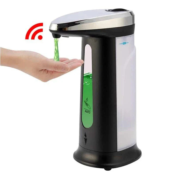 Automatic smart soap dispenser with motion sensor for hands-free, contactless soap dispensing