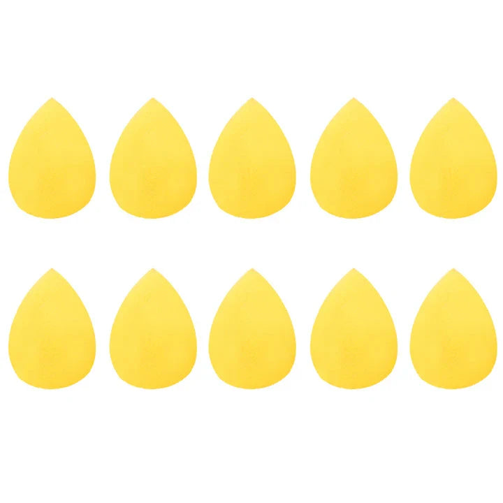Premium 10-Piece Mini Makeup Sponge Set for Flawless Makeup Application