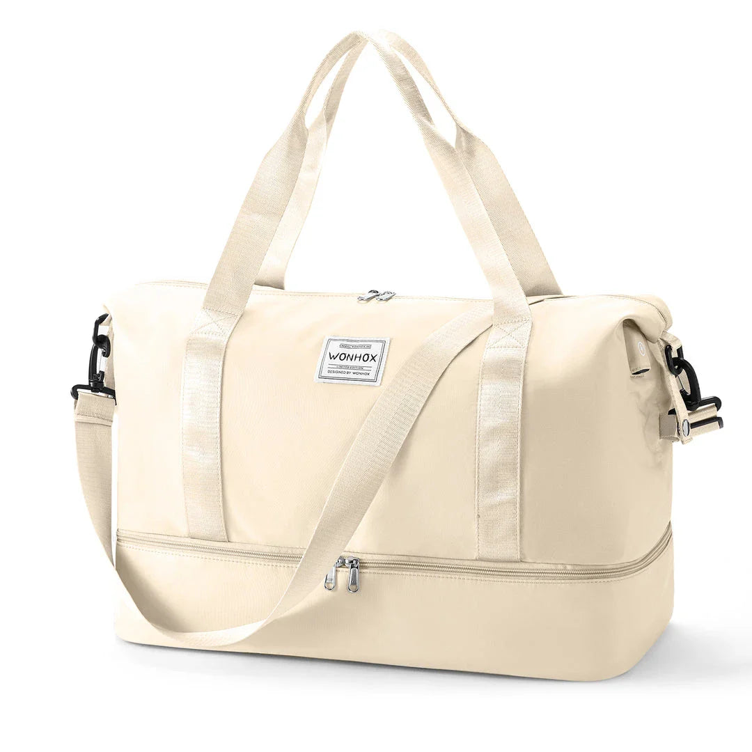 Large Expandable Travel Duffel Bag in Pink - A versatile and durable companion for any journey