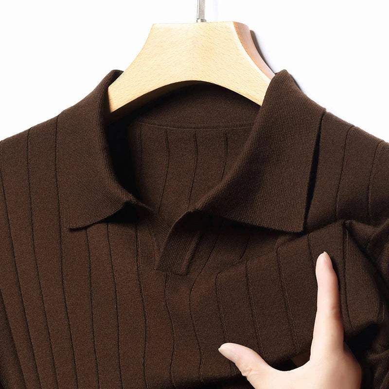 Men's autumn pullover sweater in various colours and sizes, featuring a cosy and versatile design for casual wear