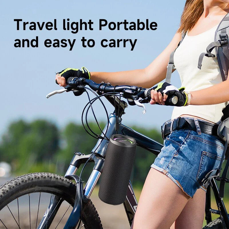 Portable 20W Waterproof Bluetooth Speaker with Dual Pairing and 3D Surround Sound