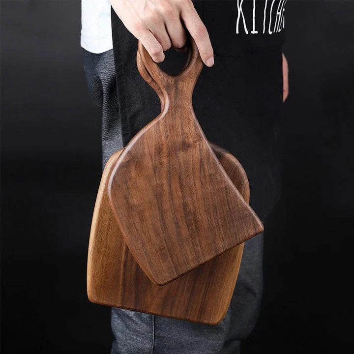 Premium Walnut Wood Cutting Board with Generous Surface Area and Smooth, Non-Slip Design for Effortless Food Preparation