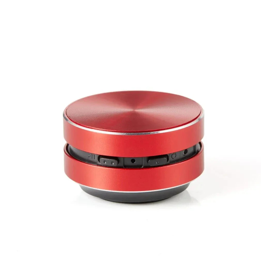 Compact, premium aluminium alloy Bluetooth bone conduction speaker with versatile sound experience