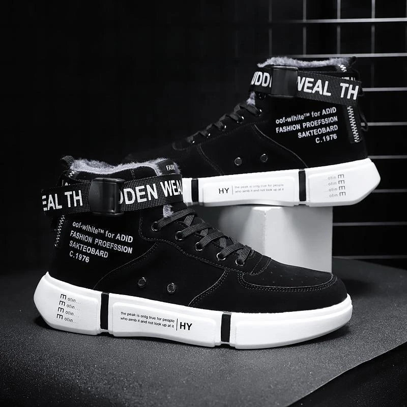 Premium quality cotton trainers with stylish Korean-inspired design, featuring a soft breathable upper and durable rubber sole for all-day comfort and style.