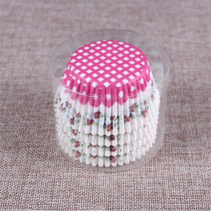 Premium British-made paper cupcake liners in a mixed colour pack, perfect for baking delicious treats at home