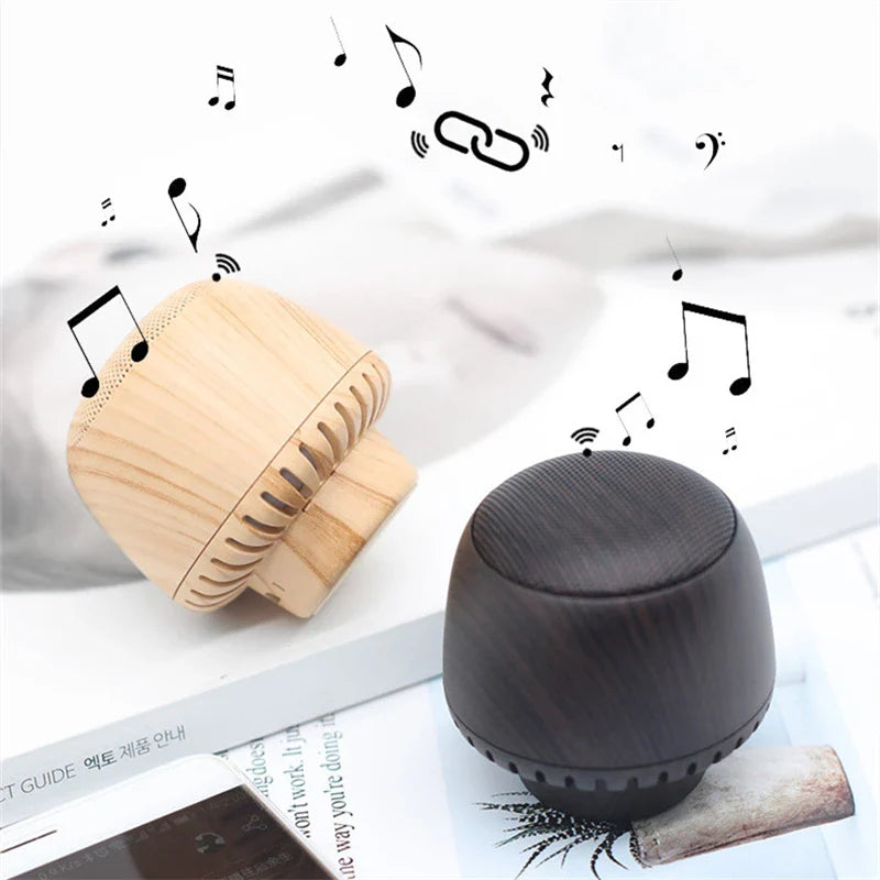 Stylish mushroom-inspired wireless earbuds with built-in night light, featuring powerful 5W speakers and Bluetooth 5.0 connectivity.