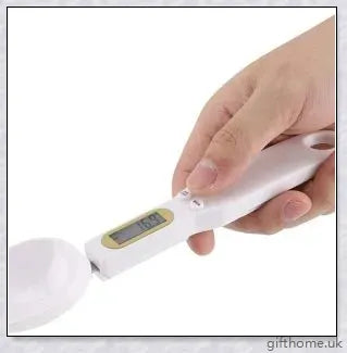 Precision Digital Kitchen Measuring Spoon with LCD Display - Accurately Measure Ingredients for Cooking and Baking