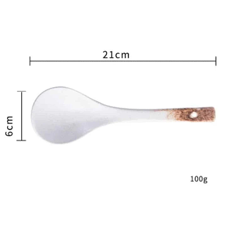 Premium Japanese-style ceramic ramen bowl with matching spoon, designed for an authentic ramen dining experience