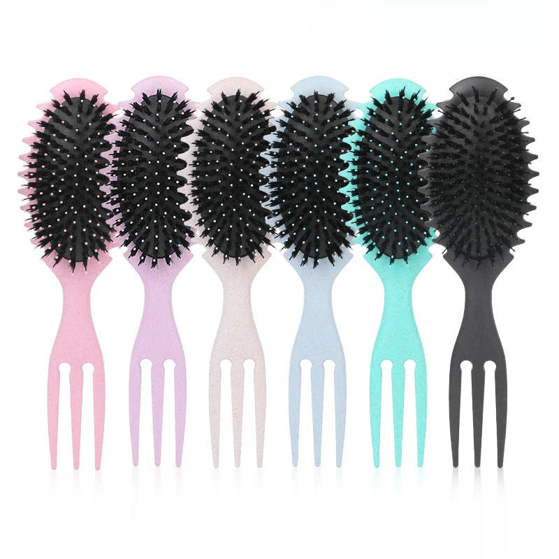 Premium Curl-Defining Hair Styling Brush for Effortless, Salon-Quality Curls