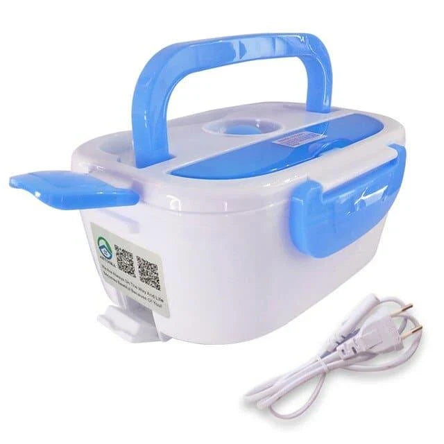 Portable electric heating lunch box with 1.2-litre capacity, perfect for busy Britons on the go