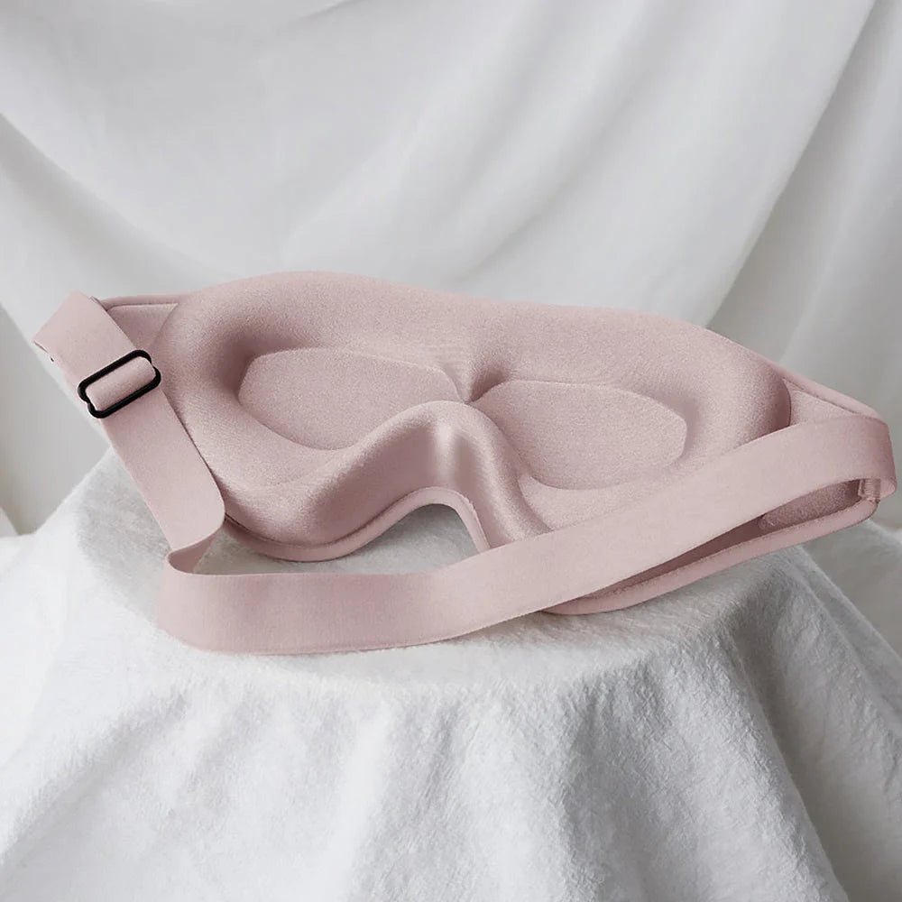 Premium 3D Sleep Mask with Memory Foam - Luxurious Comfort for Uninterrupted Slumber