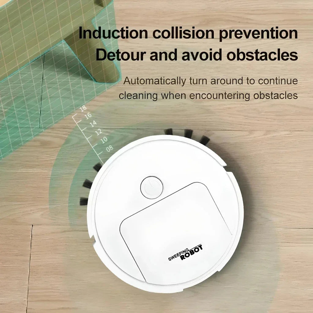 Automatic Sweeping Robot Suction Sweeper - An intelligent 3-in-1 robotic vacuum cleaner for effortless floor cleaning