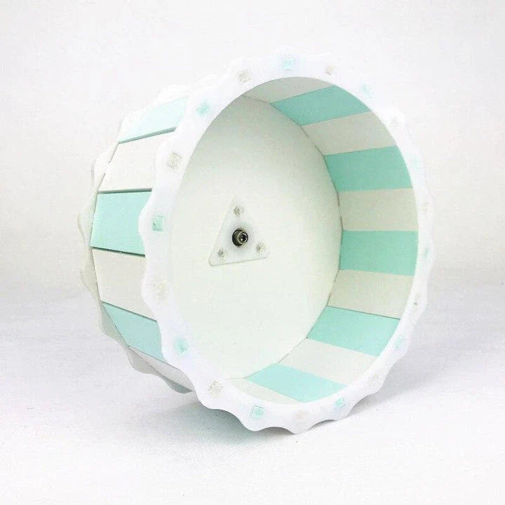 Premium PVC Hamster Wheel with 14.5 cm diameter for energetic exercise and activity