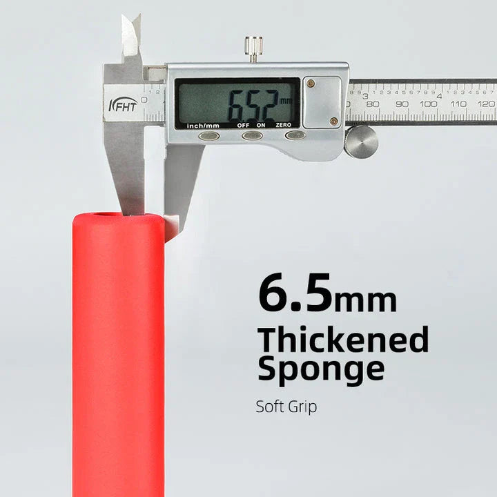 Lightweight bicycle grips with premium materials and anti-skid design for comfortable, controlled rides