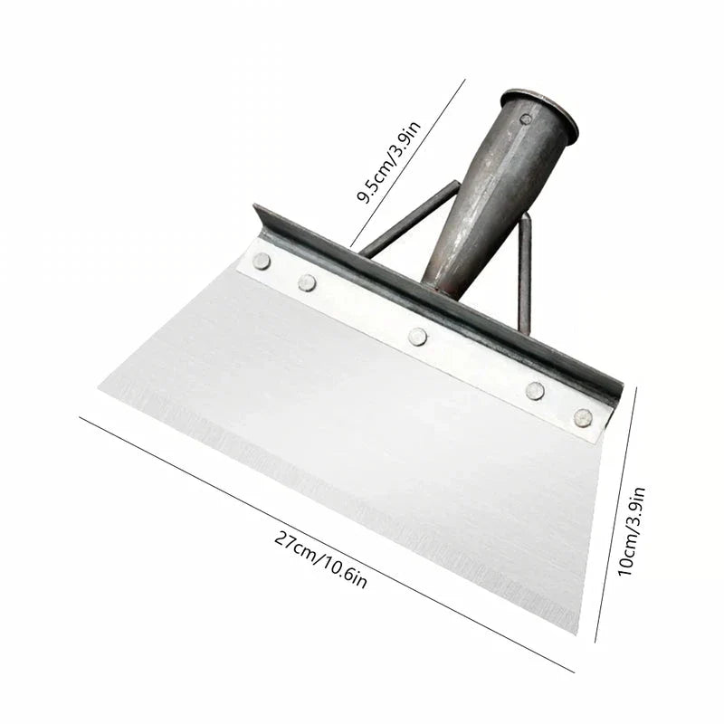 Premium multi-purpose steel garden shovel with adjustable ergonomic handle for effortless weeding, planting, and outdoor tasks