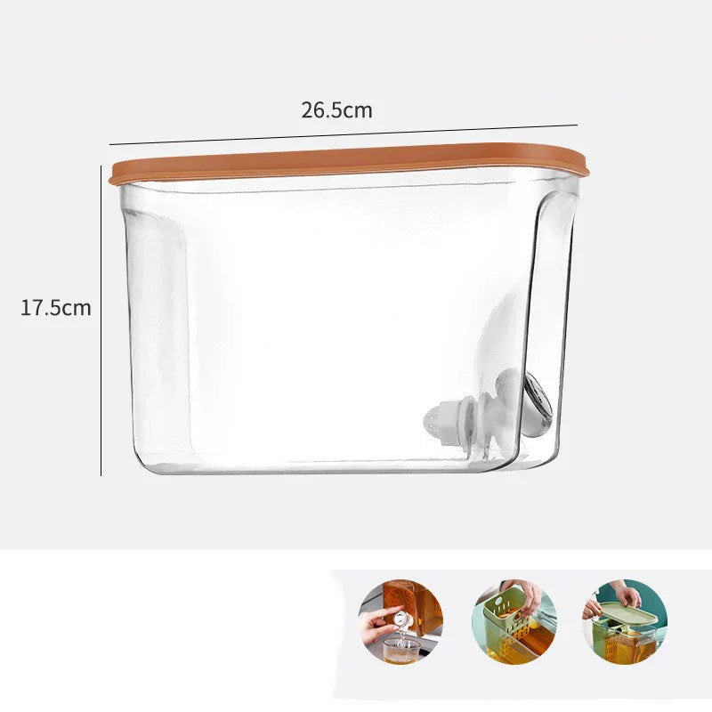 Premium British-Made Home Refrigerator Water Cooler with Tap, featuring a sleek and contemporary design for modern kitchens.