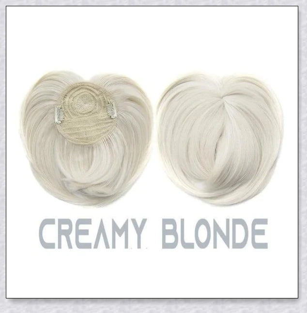 Volumising Hair Topper Clip for Women - Instantly Add Volume and Coverage to Your Hair