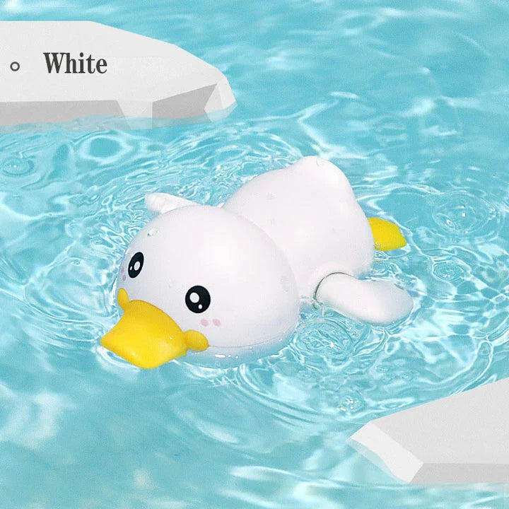 Classic Clockwork Bathing Ducks - Fun and Educational Bath Toys for Ages 0-6