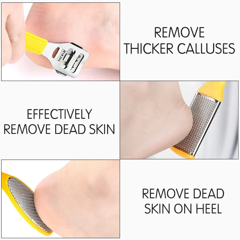 Premium 10-Piece Pedicure Set with stainless steel and ABS construction for complete foot care