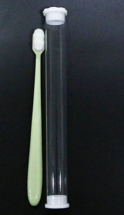 Premium soft-bristle toothbrush with multiple design options for gentle dental cleaning