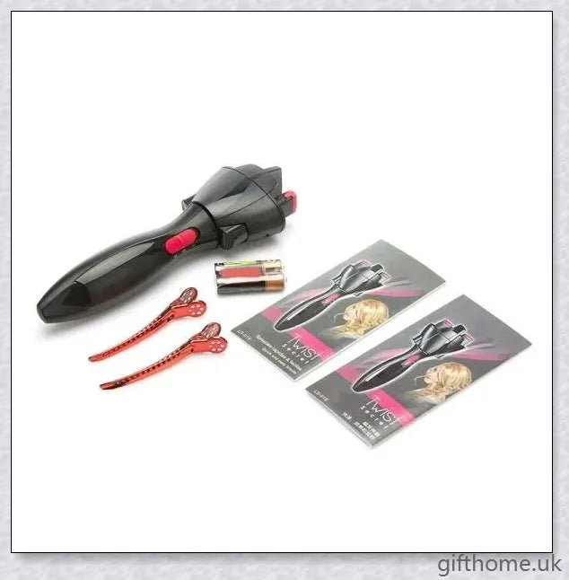 Innovative Braid Maker hair styling tool with automatic hair twisting and 360-degree rotation for effortless, salon-quality braids