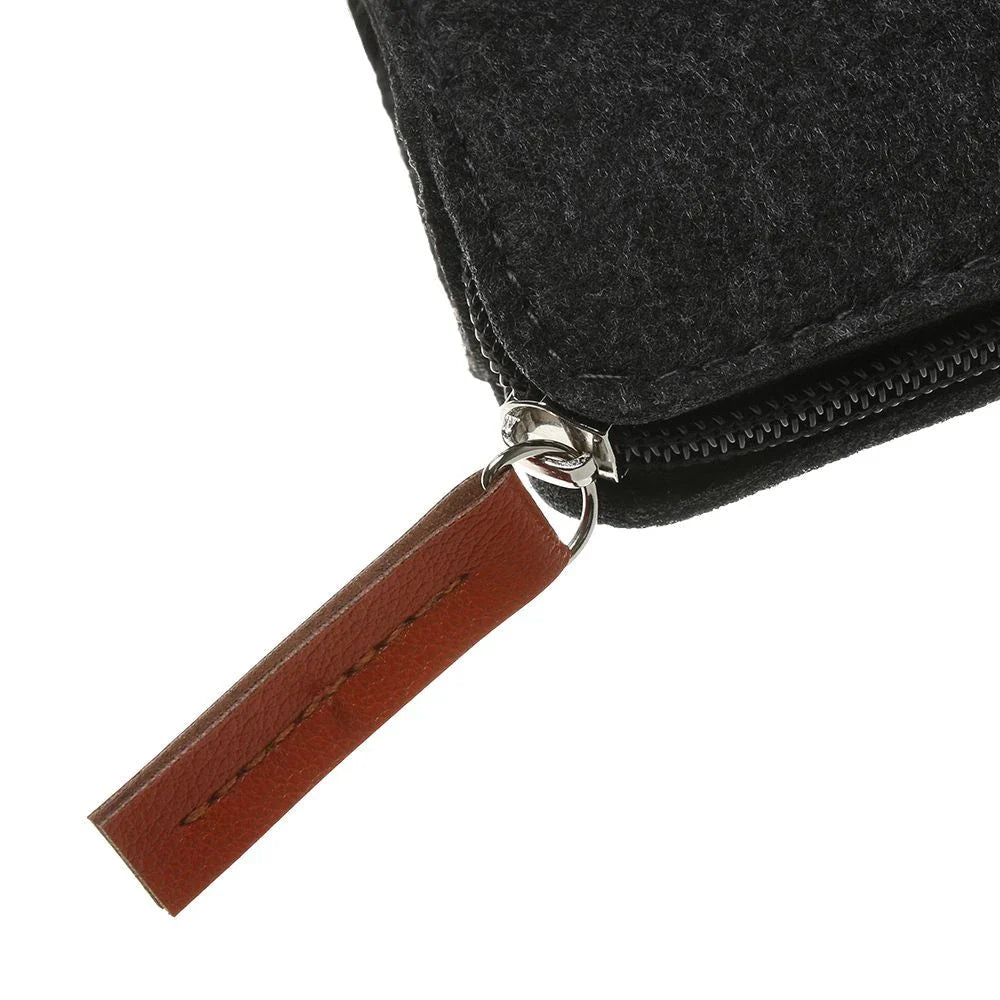 Premium wool felt spectacles case in various colours, designed to protect and store eyewear safely and stylishly.