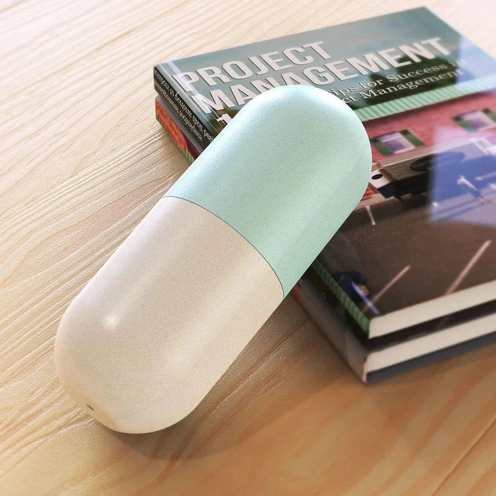 Secure Weekly Pill Splitters and Organiser with Waterproof Design for Medication and Supplement Management