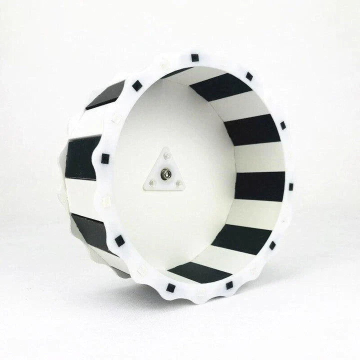 Premium PVC Hamster Wheel with 14.5 cm diameter for energetic exercise and activity