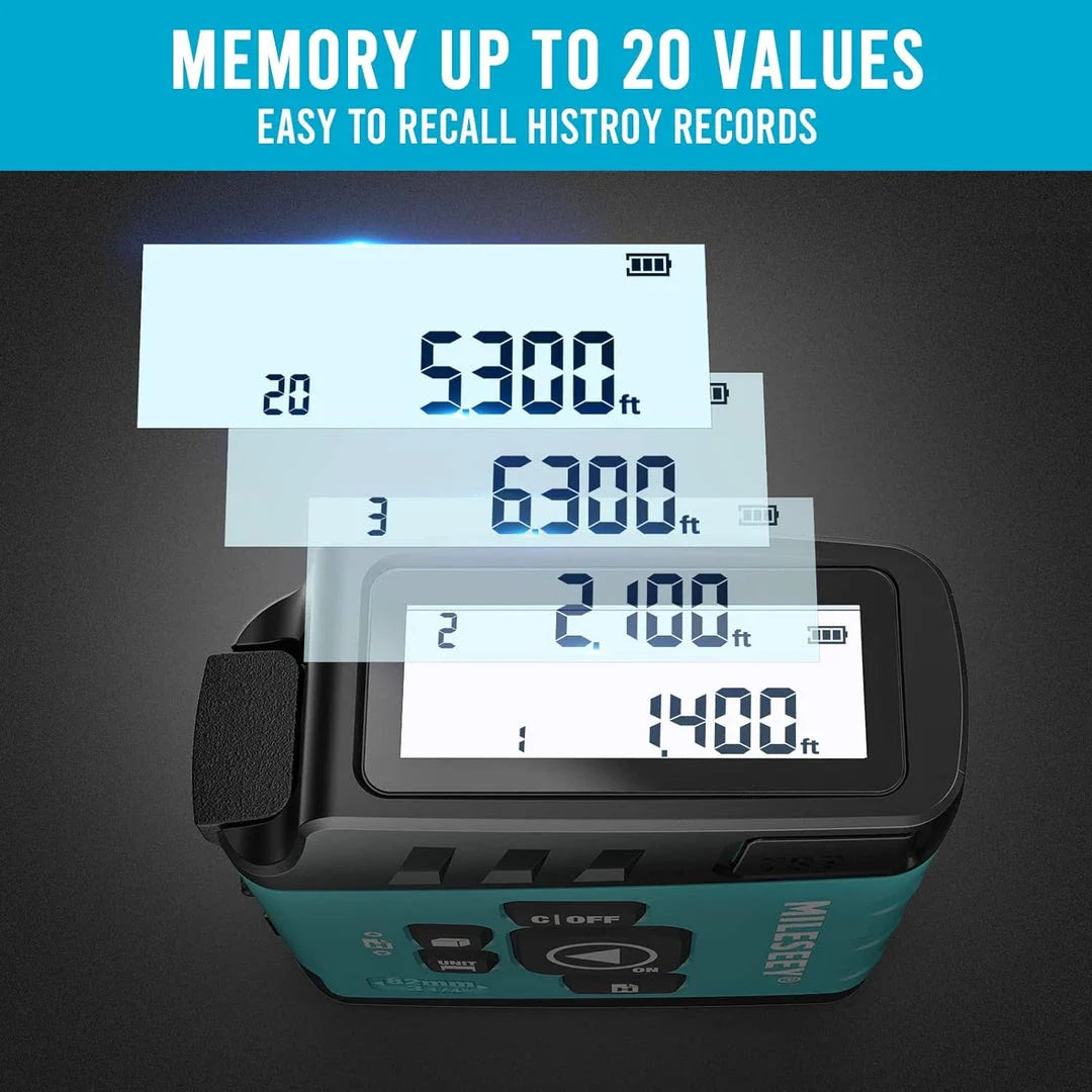 Premium 40M 2-in-1 Digital Laser Tape Measure & Range Finder with advanced features for precise measurements