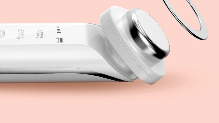 Sleek and modern facial cleansing instrument with powerful blackhead removal and rejuvenating massage capabilities