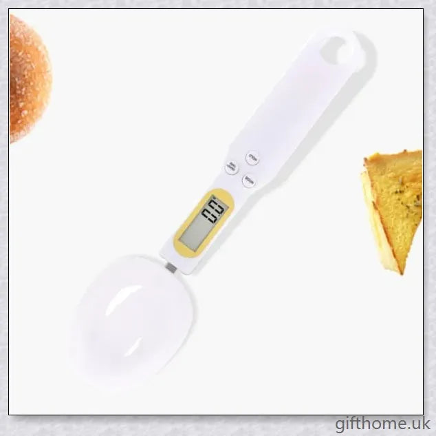 Precision Digital Kitchen Measuring Spoon with LCD Display - Accurately Measure Ingredients for Cooking and Baking