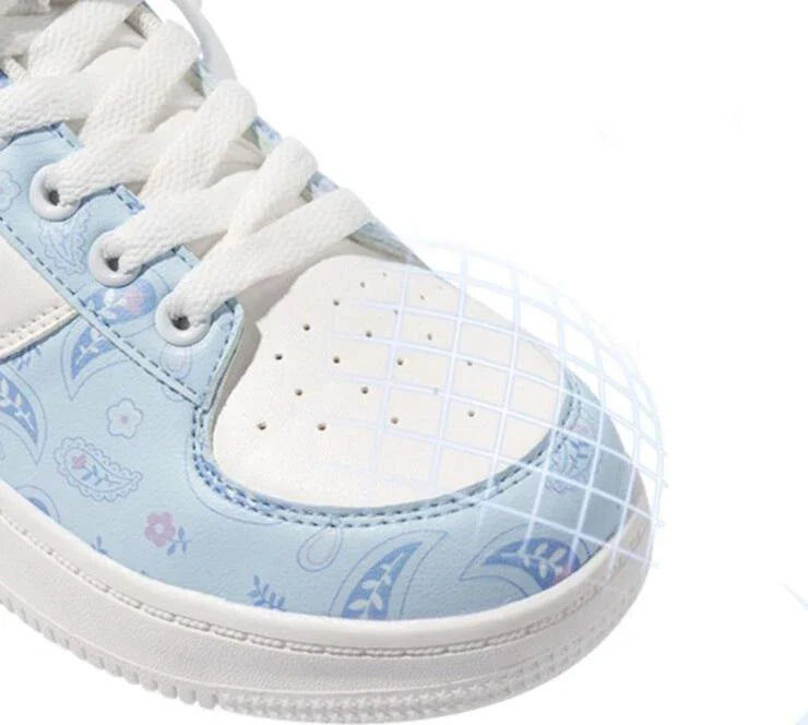 Women's All-match Casual Sports Shoes in stylish pink and beige blue colours