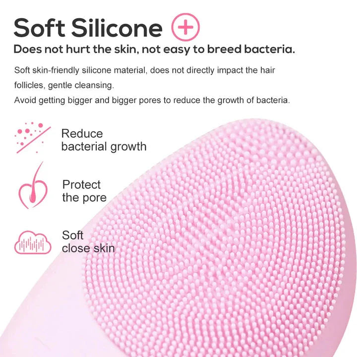 Premier Sonic Facial Cleansing Brush for deep cleansing, massage, and radiant skin