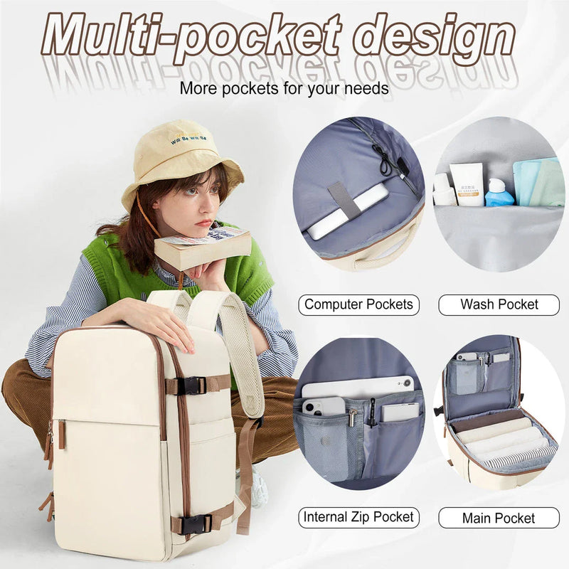 GiftHome UK Rugged & Spacious Travel Backpack for British Adventurers