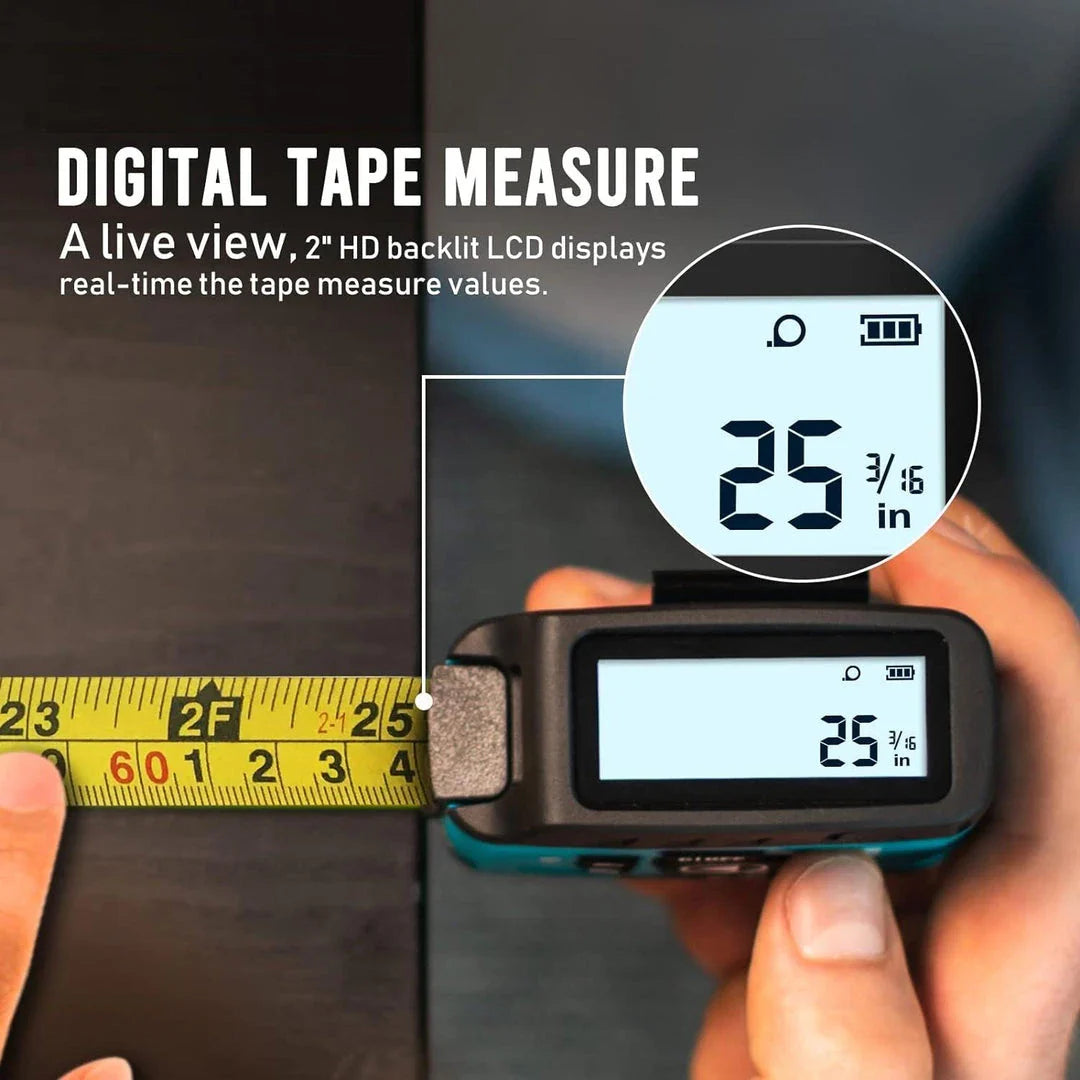 Premium 40M 2-in-1 Digital Laser Tape Measure & Range Finder with advanced features for precise measurements