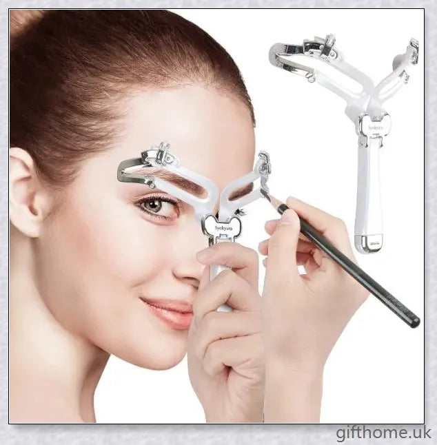 Precision Eyebrow Shaping Tool with adjustable frame for creating the perfect brow shape