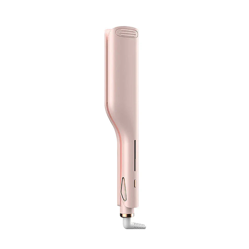 2-in-1 Hair Volumizing Iron with ceramic crimper plates, adjustable temperature control, and 3D fluffy effect for salon-quality straight or curly styles