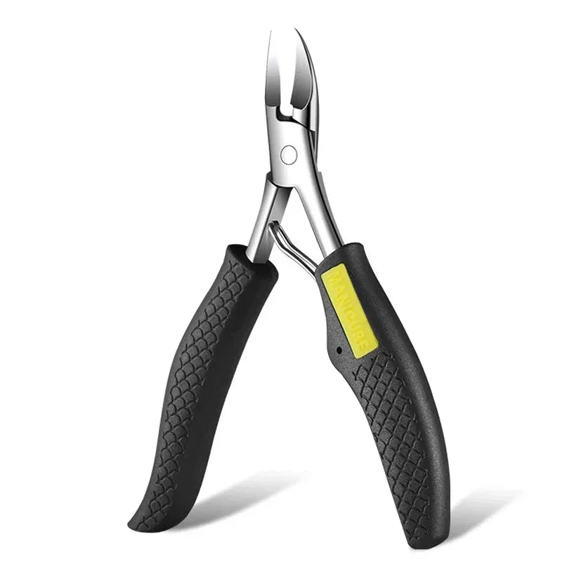 Premier Precision Nail Clippers for Thick and Ingrown Toenails - Sharp Stainless Steel Blades, Ergonomic Non-Slip Handle, Podiatrist-Approved Design