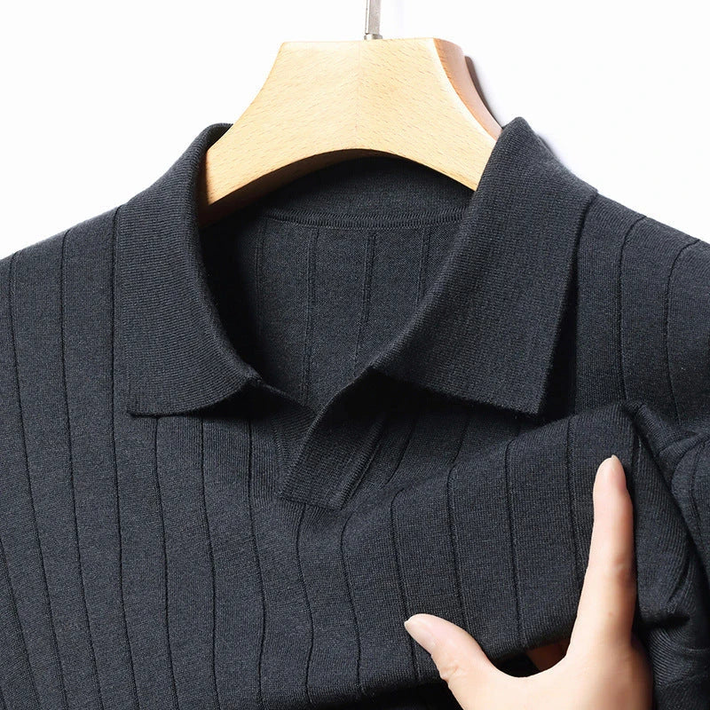 Men's autumn pullover sweater in various colours and sizes, featuring a cosy and versatile design for casual wear