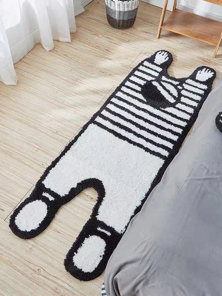 Cosy and stylish polyester bedroom blanket with a vibrant cartoon-inspired design, offering a cashmere-like soft texture and versatile use in the bedroom, living room, or anywhere in the home.