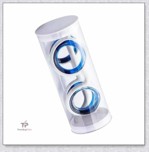 Anti-Motion Sickness Glasses with Boarding Ring technology for relief from nausea, dizziness, and vertigo during travel by car, boat, or plane