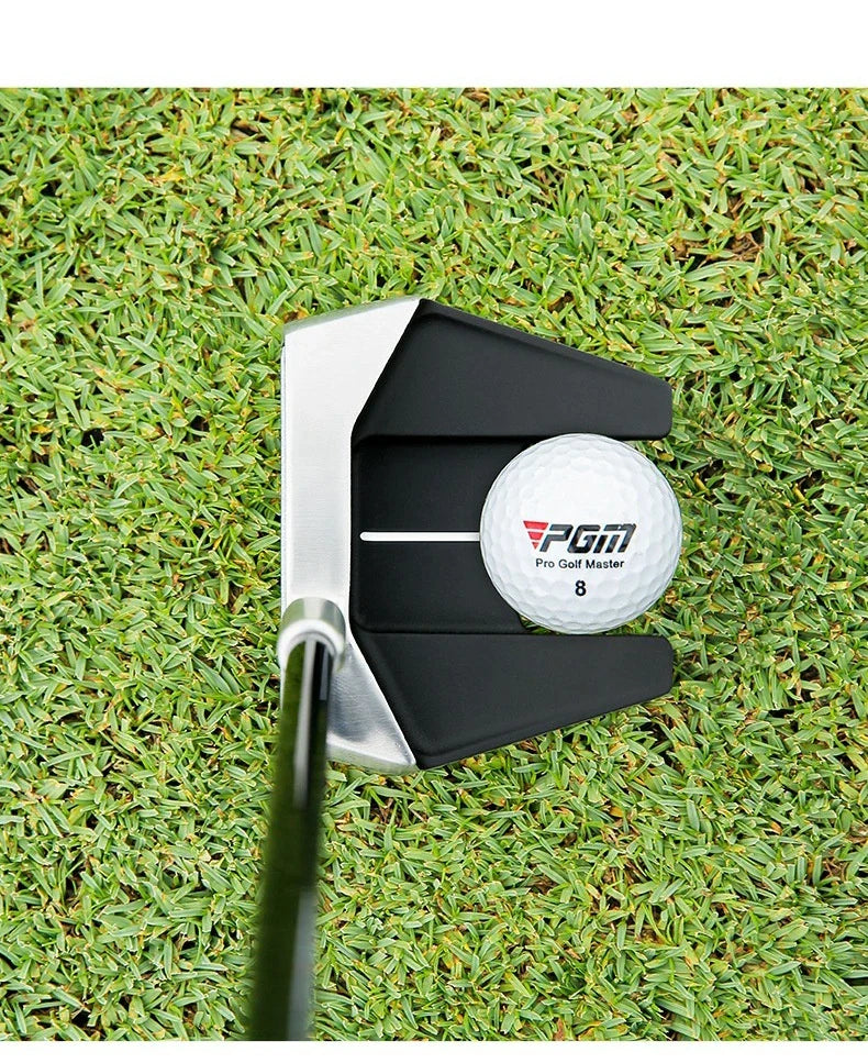 Premium golf putter with low centre of gravity for stable, consistent putting on the green