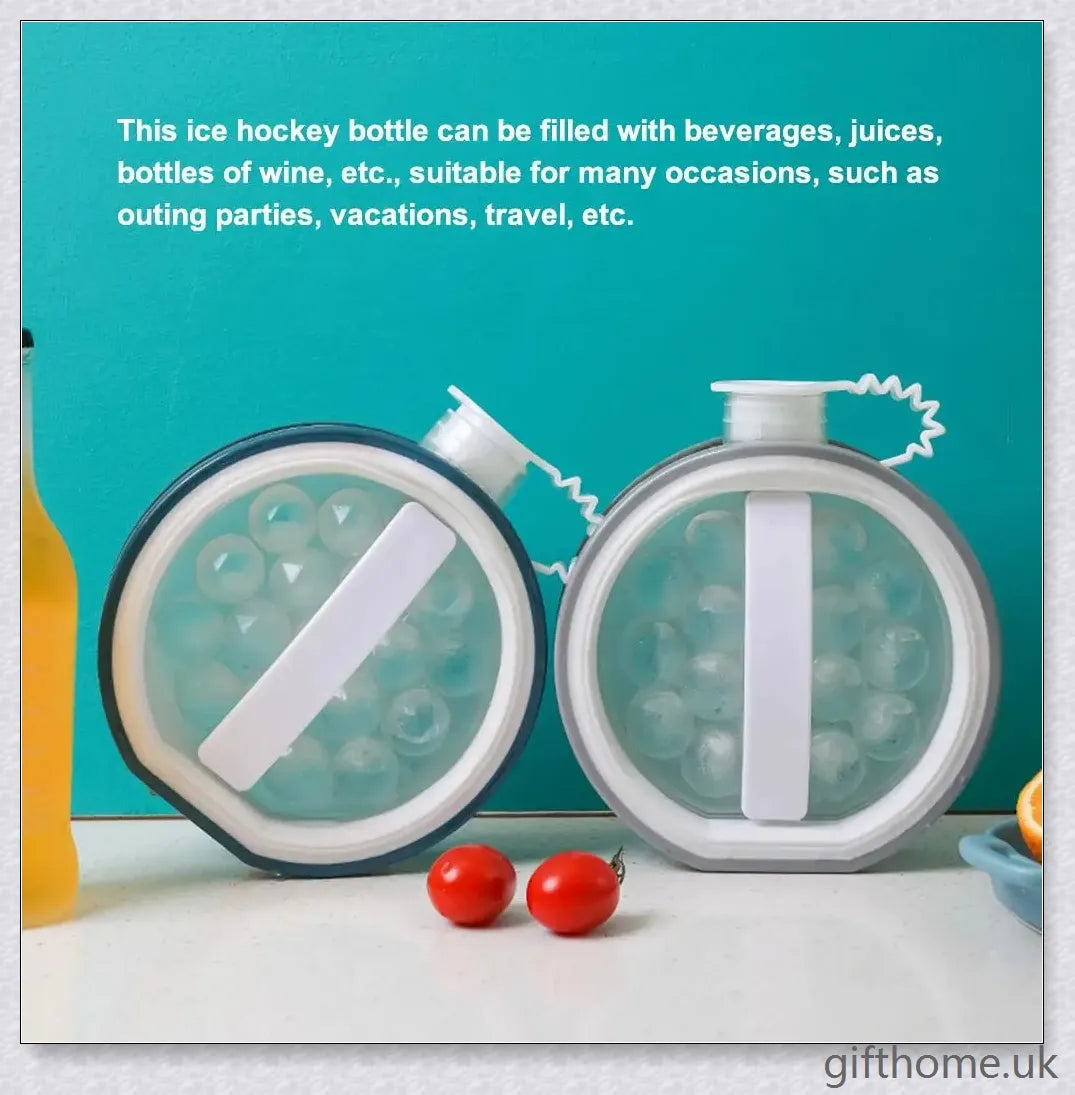 Premium 2-in-1 Ice Ball Maker with durable, leak-proof design for effortless cocktail chilling