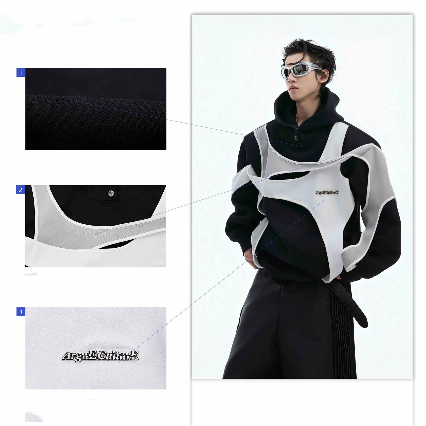 Pocket Heavy Hooded Sweater for Men, featuring a premium cotton-polyester blend, roomy front pockets, and a generous hood for added warmth and coverage.
