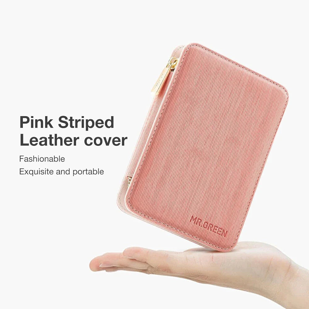 Luxurious 7-in-1 Manicure and Pedicure Set with Medical-Grade Stainless Steel Tools and Stylish Leather Case