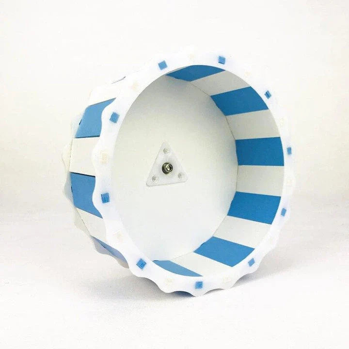 Premium PVC Hamster Wheel with 14.5 cm diameter for energetic exercise and activity